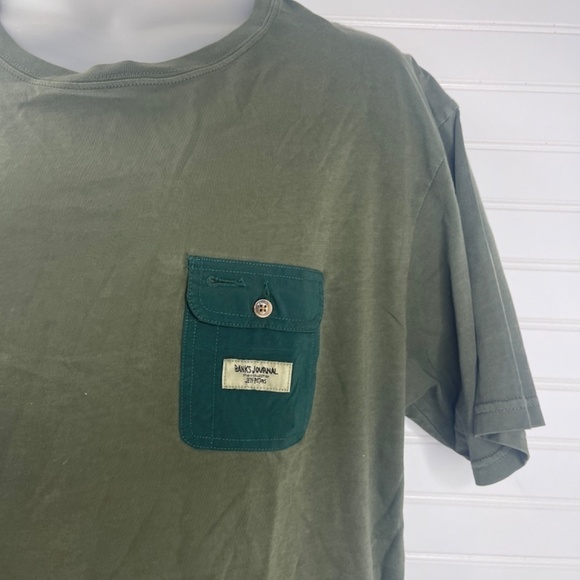 BRAND NEW Banks Journal Jeff Peters Uniform Faded Tee Agave Men's XL Cotton - Picture 3 of 9